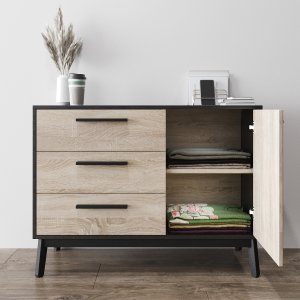 Комод Остін Чорний