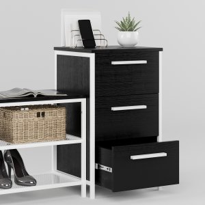 Тумба для взуття Дакара Біла