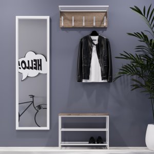 Передпокій Ембер Лайт 1 Білий