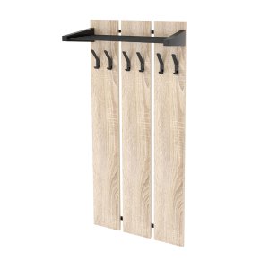 Вішак настінний Прага 2 Чорний