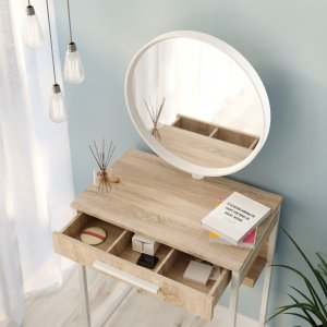 Туалетний столик Візард Білий