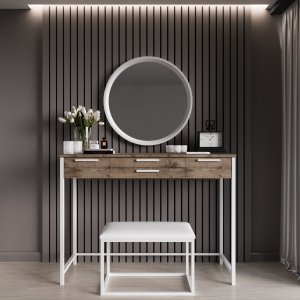 Трюмо у спальню Візаві Білий