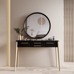 Туалетний столик Боніто Meblipark Чорний-сонома