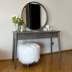 Туалетний столик Боніто Meblipark Сірий