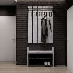 Передпокій Картель 3  Meblipark Урбан Чорний