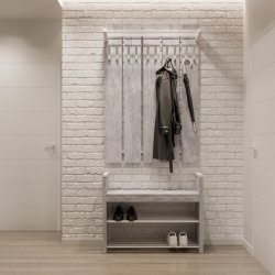 Передпокій Картель 3  Meblipark Урбан Білий