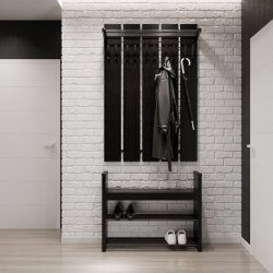 Передпокій Картель 3  Meblipark Чорний