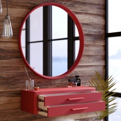 Трюмо у спальню Скарлетт 1 Meblipark колір Червоний