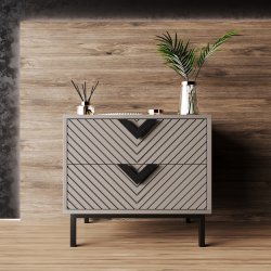 Тумба Оксфорд Чорна