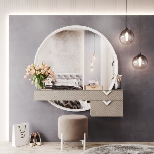 Трюмо Оксфорд 2 Біле