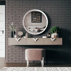 Трюмо Оксфорд 5 Біле