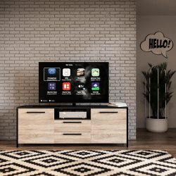 Тумба під телевізор UNTV 07B 60×155×36,5